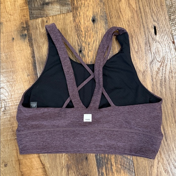 Vuori Purple Sports Bra medium. Purple - Picture 4 of 8